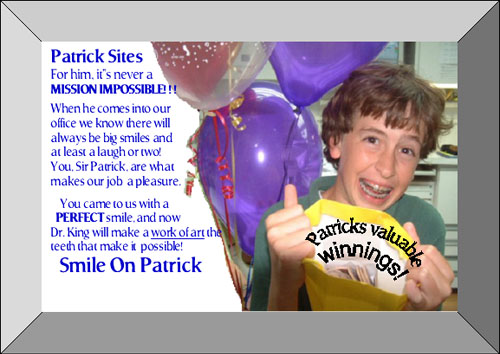 Smile on Patrick